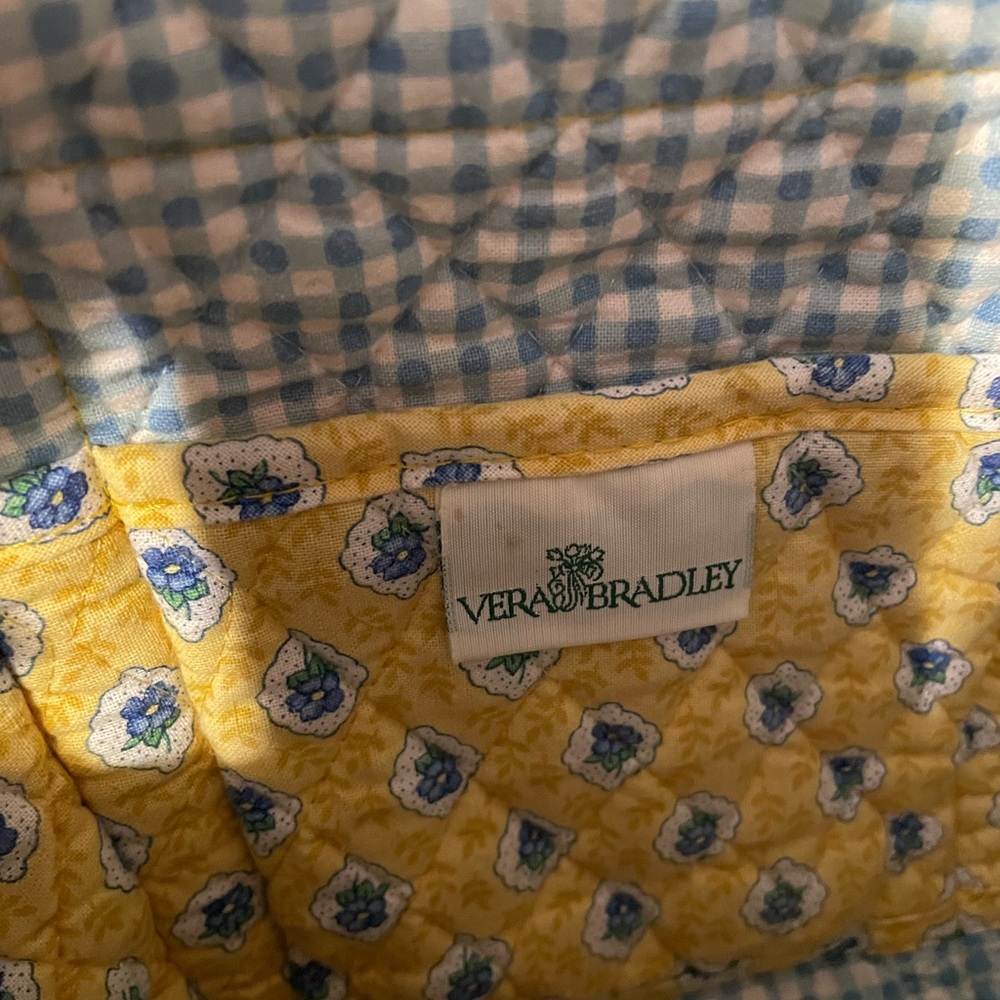 Vera Bradley Elizabeth 1997 Small Tote - Picture 5 of 5